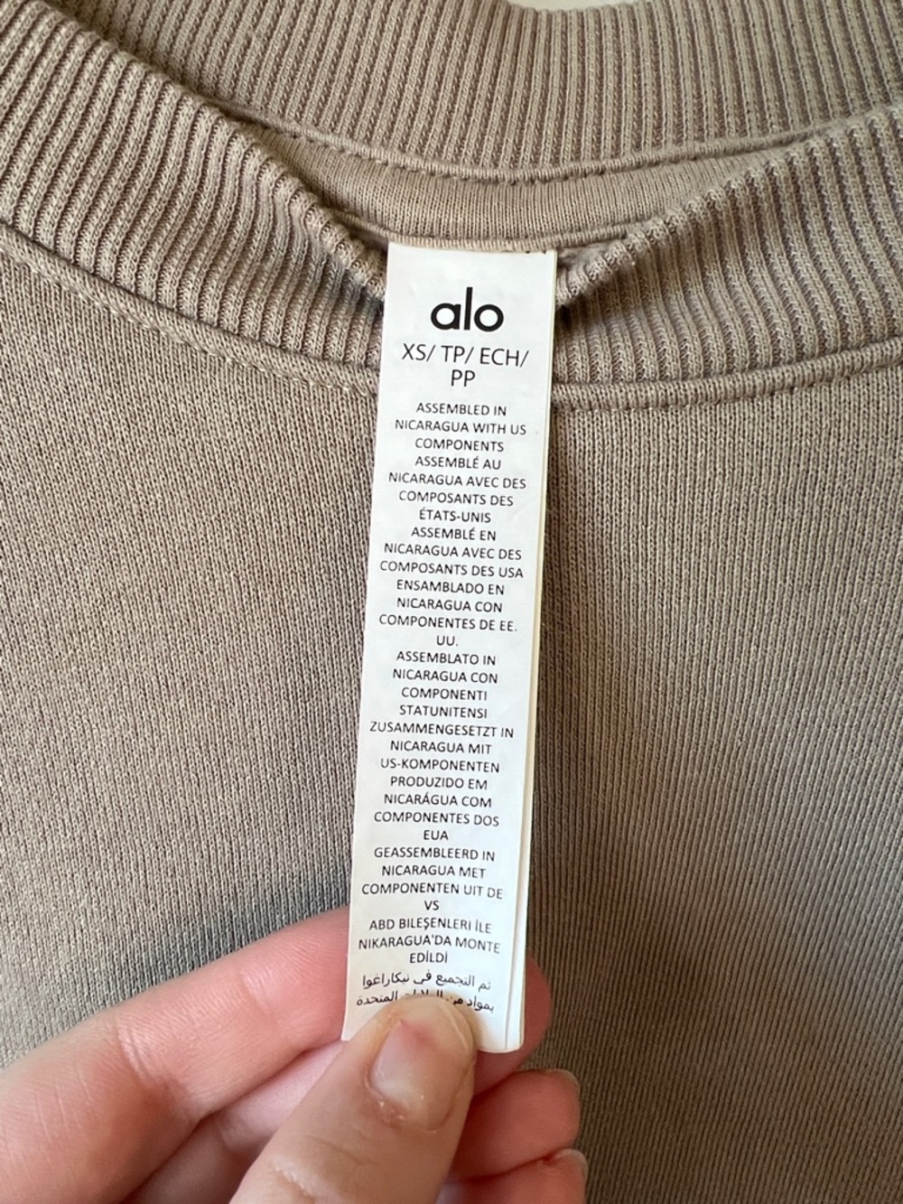 Alo Yoga Accolade Crew Neck Pullover Size XS - Picture 5 of 8